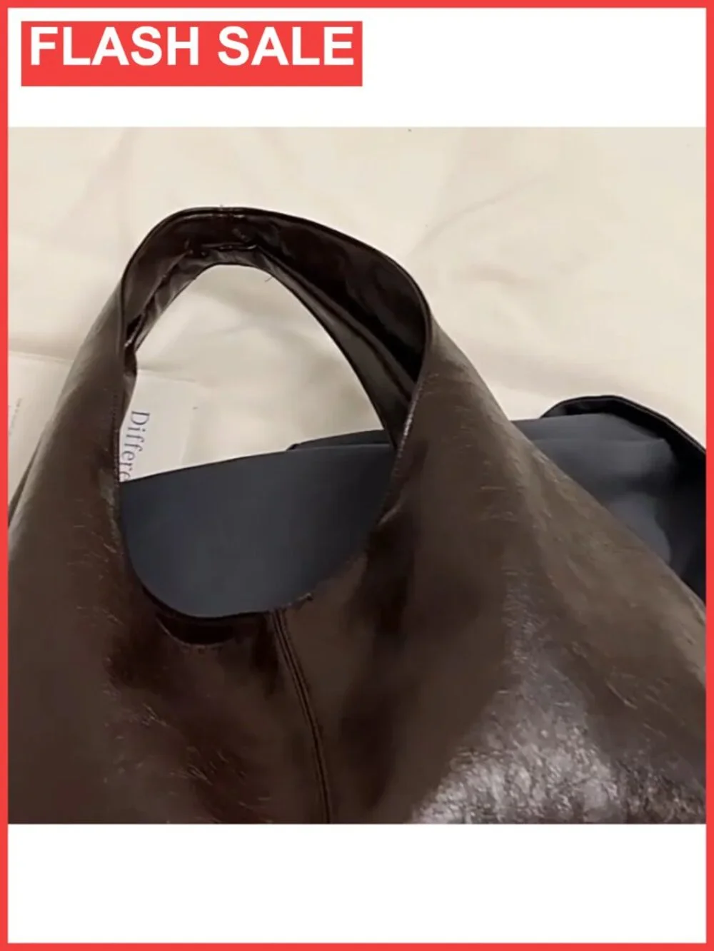 Large Slouchy Hobo Tote Bag Faux Leather Work Tote for Women